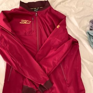 Under Armour Stephan Curry Windbreaker Zip Up Jacket XXL